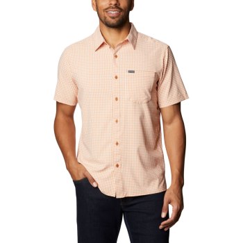 Columbia Muške Košulje - No Way Out Short Sleeve Svijetlo Bakrene | XIBM-64257